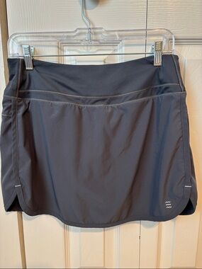 Women’s Free Fly Bamboo Line Active Breeze Skort Gray -Small